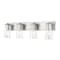 Z-Lite Titus 4 Light Vanity, 32in. W x 9.5in. H, Brushed Nickel 826-4V-BN - alternate 1